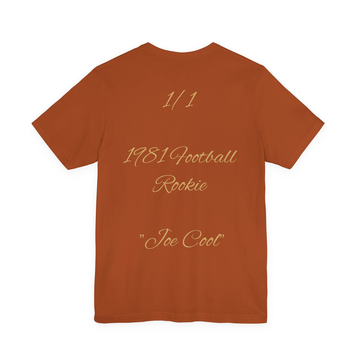 “Joe Cool” - 1981 Rookie Tribute