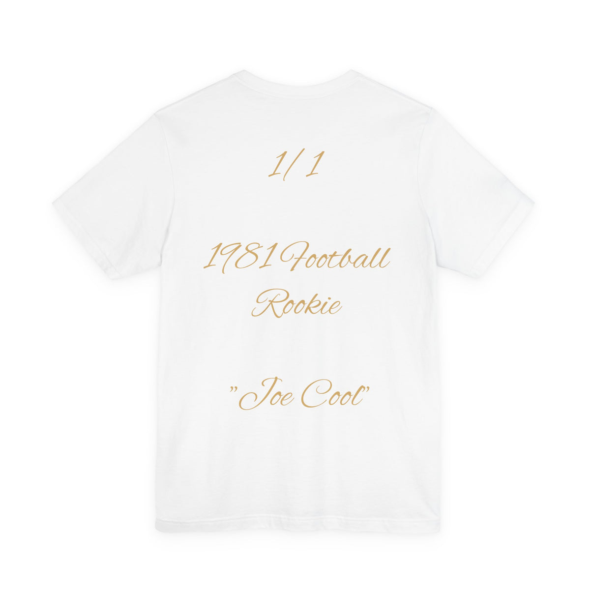 “Joe Cool” - 1981 Rookie Tribute